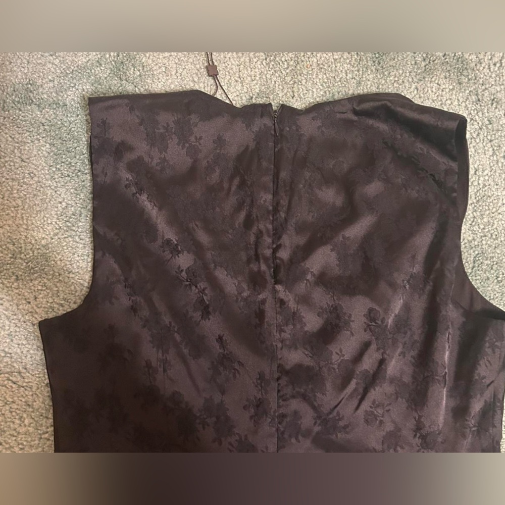 NWT BCBG New York Black Slip Dress - Picture 8 of 9